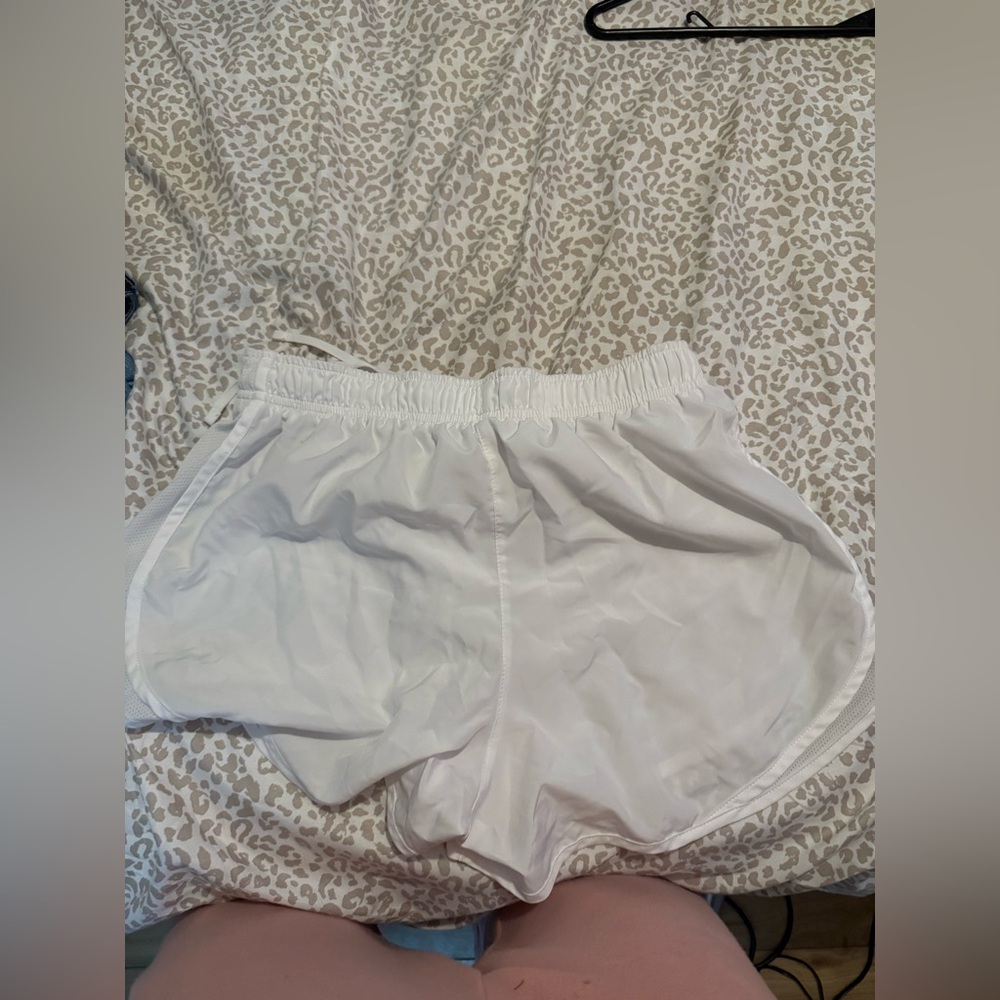 Nike Women's White Athletic Shorts